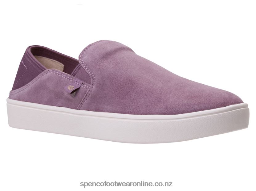 Women Spenco Footwear Saylor Slip-On 426V8T368 Elderberry