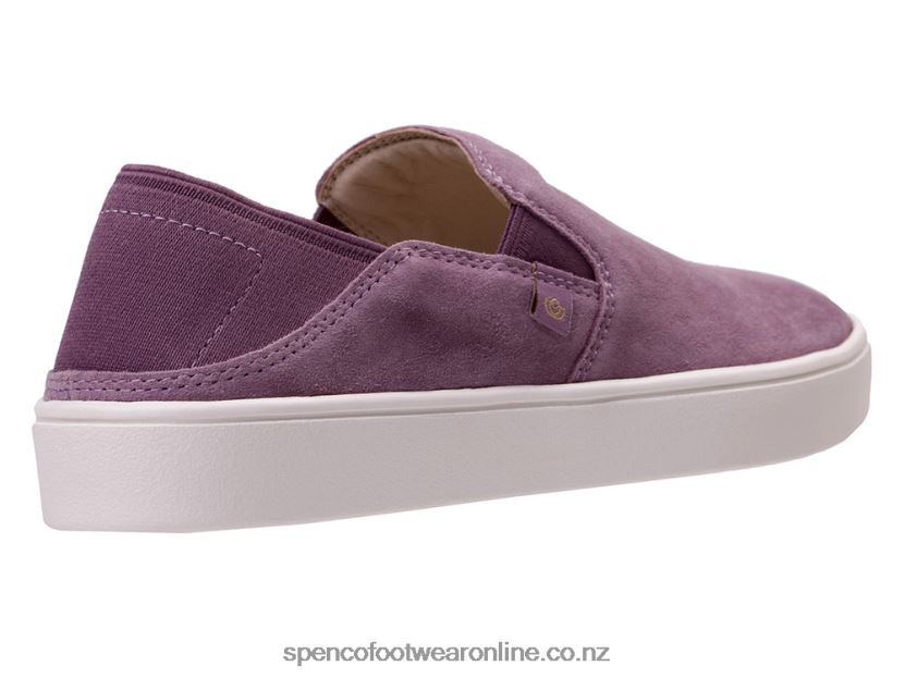 Women Spenco Footwear Saylor Slip-On 426V8T368 Elderberry