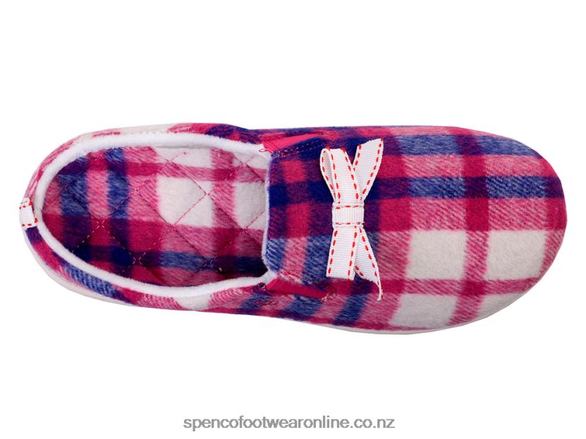 Women Spenco Footwear Aberdeen Slipper 426V8T736 Red