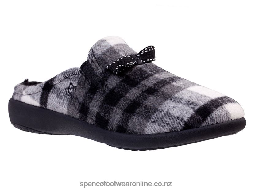 Women Spenco Footwear Aberdeen Slipper 426V8T737 Black