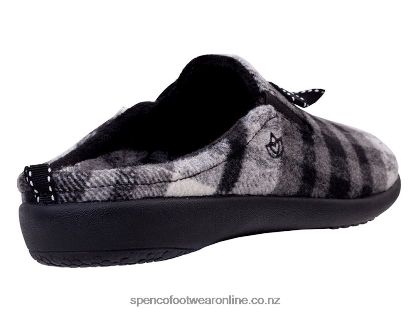 Women Spenco Footwear Aberdeen Slipper 426V8T737 Black