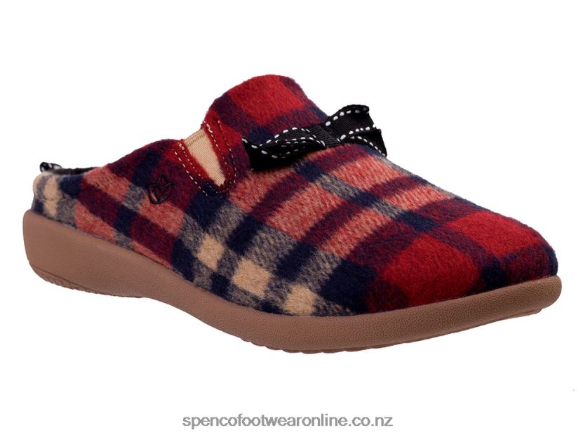 Women Spenco Footwear Aberdeen Slipper 426V8T738 Brown