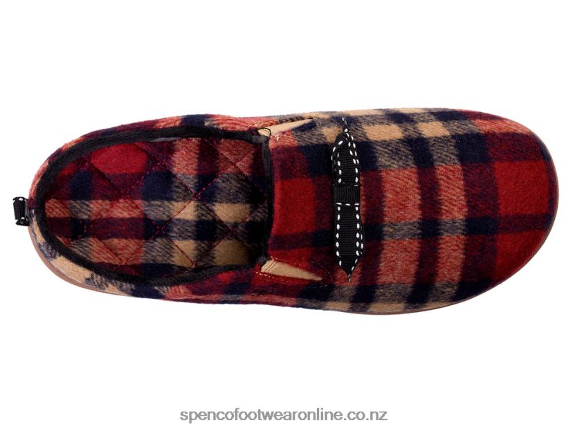 Women Spenco Footwear Aberdeen Slipper 426V8T739 Cranberry