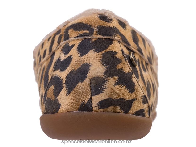 Women Spenco Footwear Balboa Rhinestone 426V8T734 Leopard