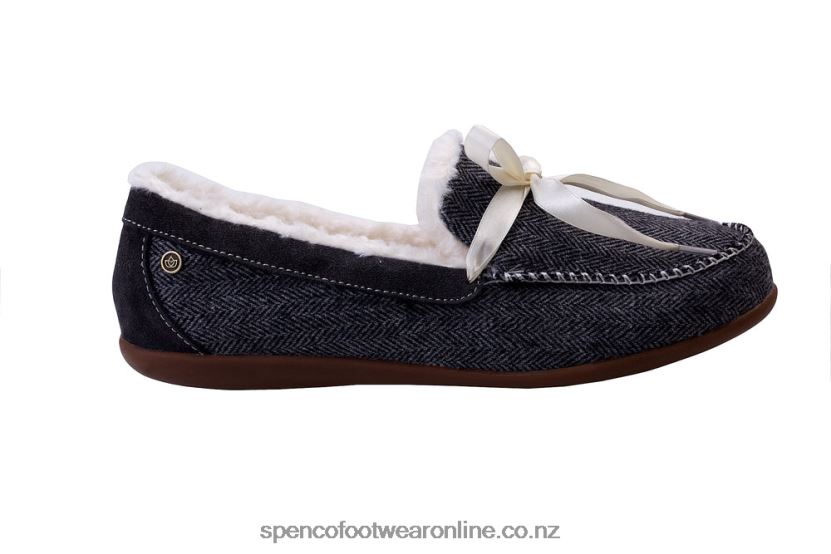 Women Spenco Footwear Birch Slipper 426V8T762 Black
