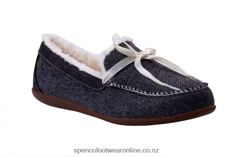 Women Spenco Footwear Birch Slipper 426V8T762 Black