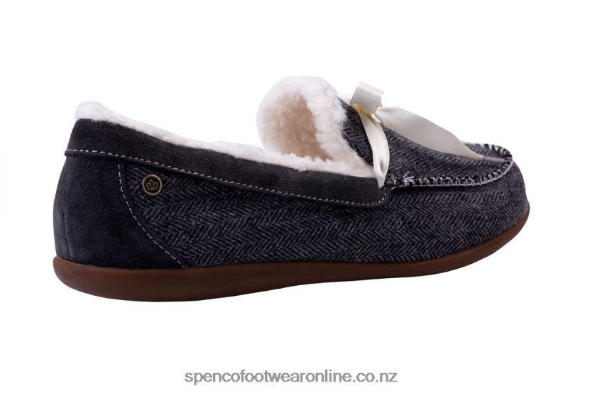 Women Spenco Footwear Birch Slipper 426V8T762 Black