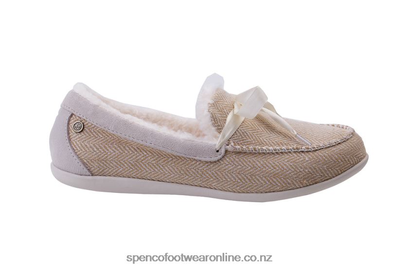 Women Spenco Footwear Birch Slipper 426V8T763 Egg Nog