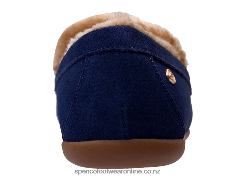 Women Spenco Footwear Birch Tweed Slipper 426V8T671 Navy