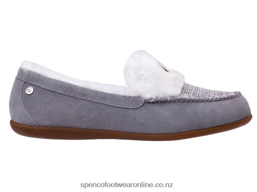 Women Spenco Footwear Birch Tweed Slipper 426V8T674 Grey