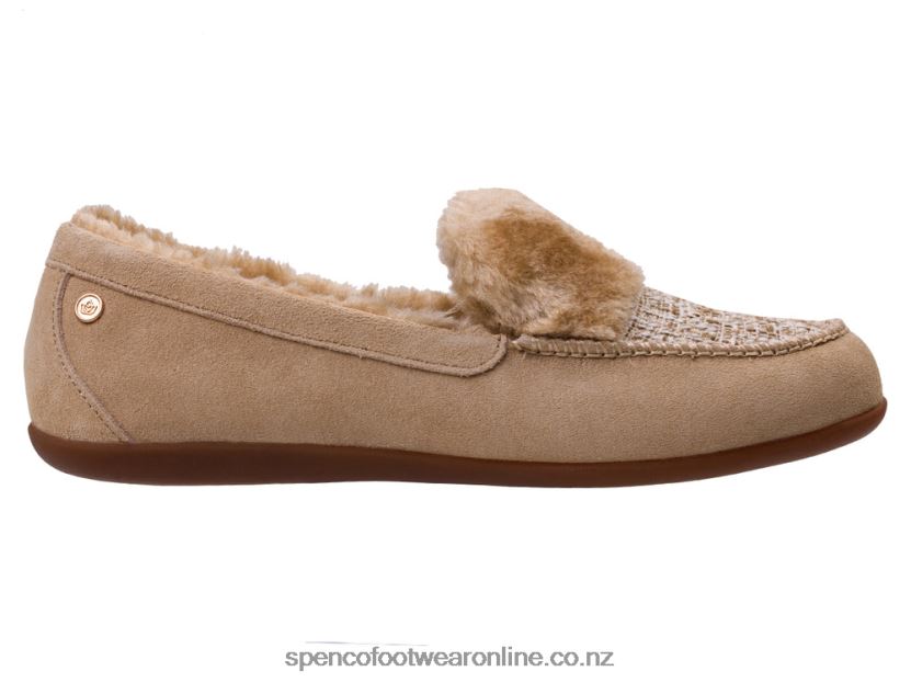 Women Spenco Footwear Birch Tweed Slipper 426V8T675 Tan