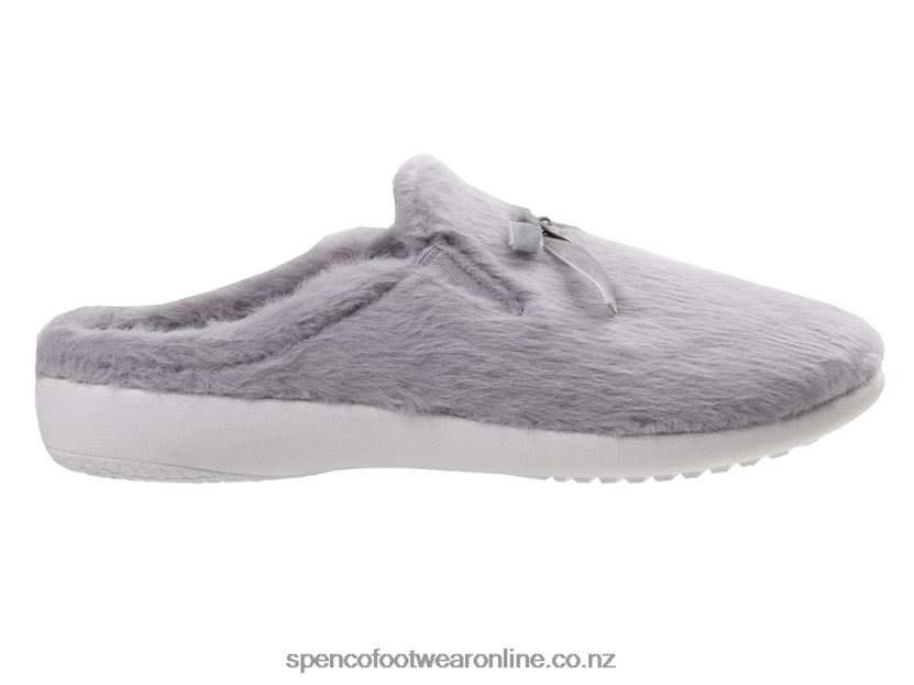 Women Spenco Footwear Charm Slipper 426V8T681 Grey