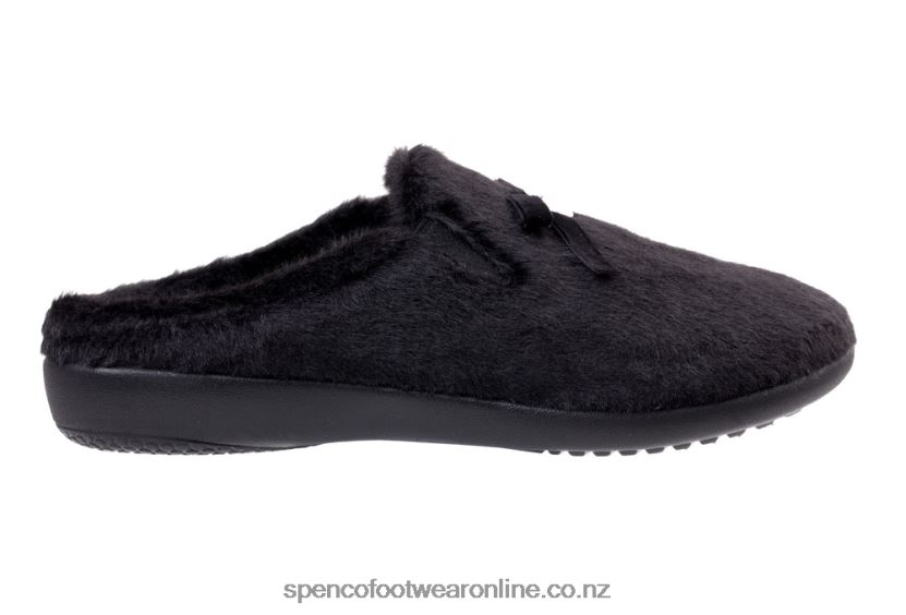 Women Spenco Footwear Charm Slipper 426V8T684 Black