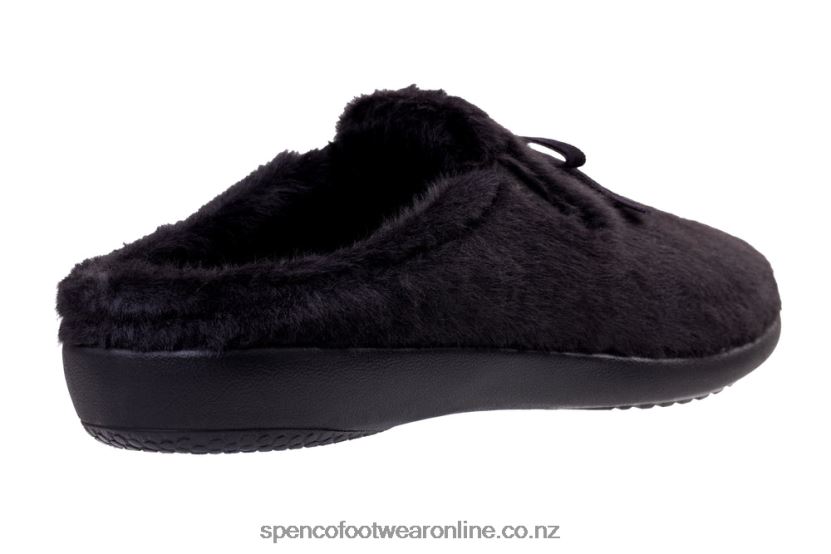 Women Spenco Footwear Charm Slipper 426V8T684 Black