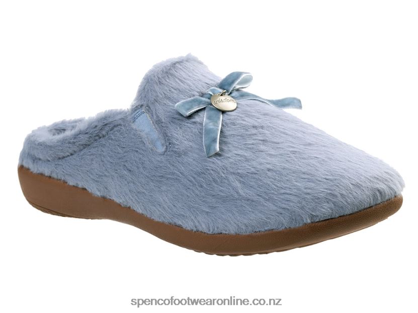 Women Spenco Footwear Charm Slipper 426V8T685 Blue