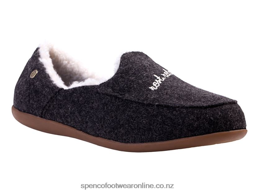 Women Spenco Footwear Dreamy Slipper Classic 426V8T742 Black
