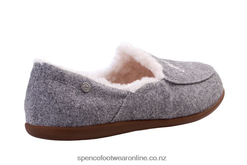 Women Spenco Footwear Dreamy Slipper Classic 426V8T743 Grey