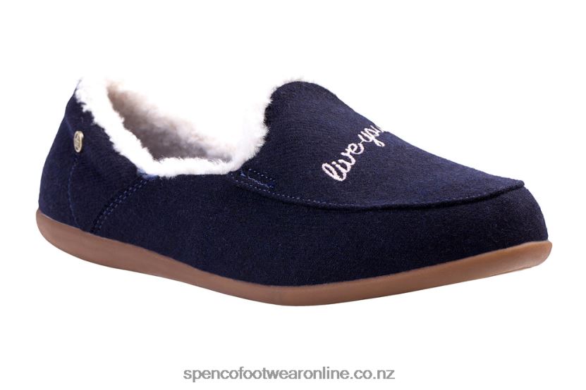 Women Spenco Footwear Dreamy Slipper Classic 426V8T744 Peacoat