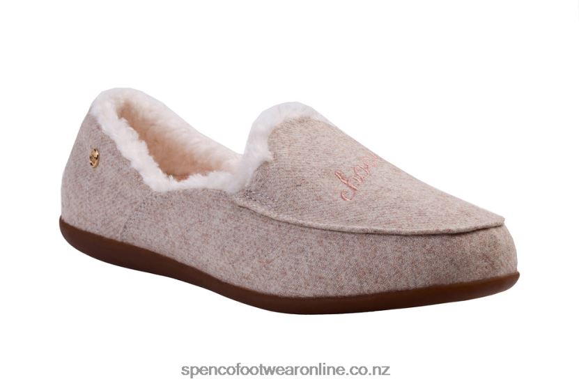 Women Spenco Footwear Dreamy Slipper Seasonal 426V8T741 Oatmeal
