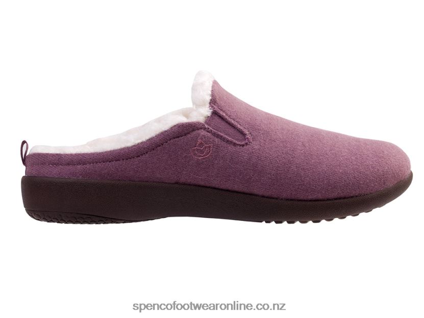 Women Spenco Footwear Dundee Slipper 426V8T686 Elderberry