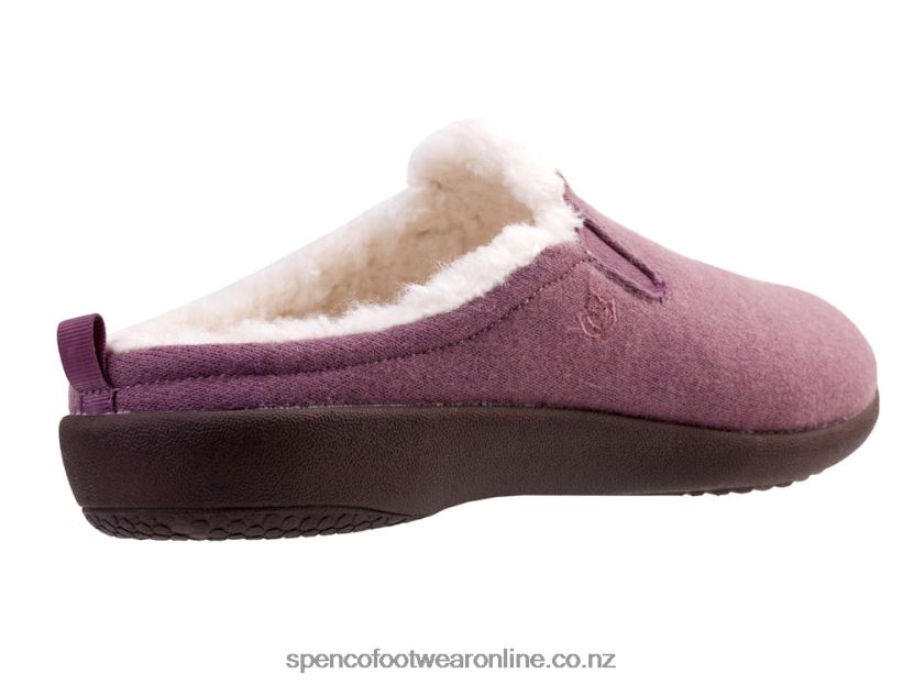 Women Spenco Footwear Dundee Slipper 426V8T686 Elderberry