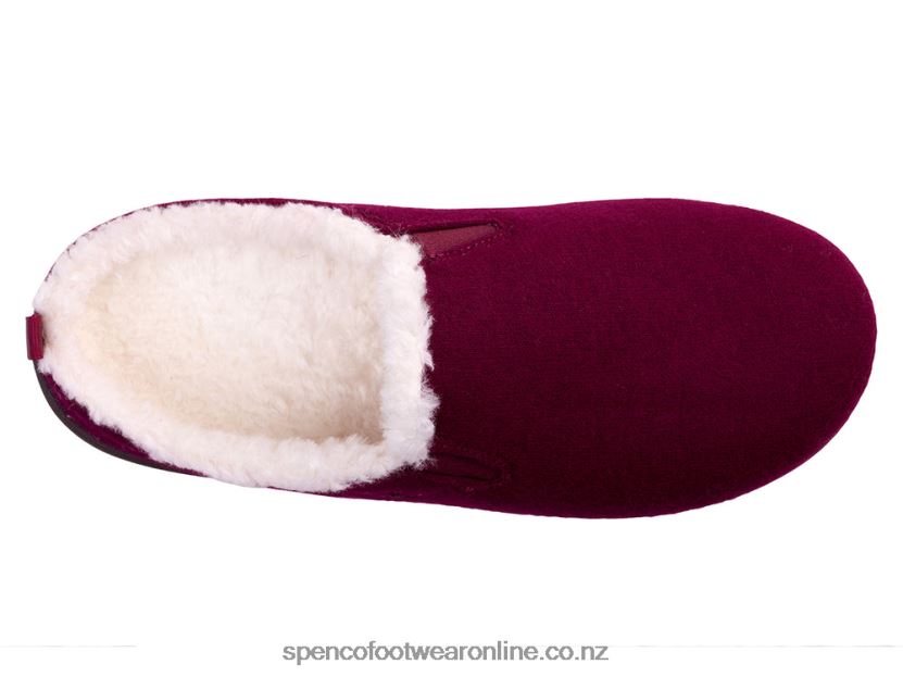 Women Spenco Footwear Dundee Slipper 426V8T688 Winter Red