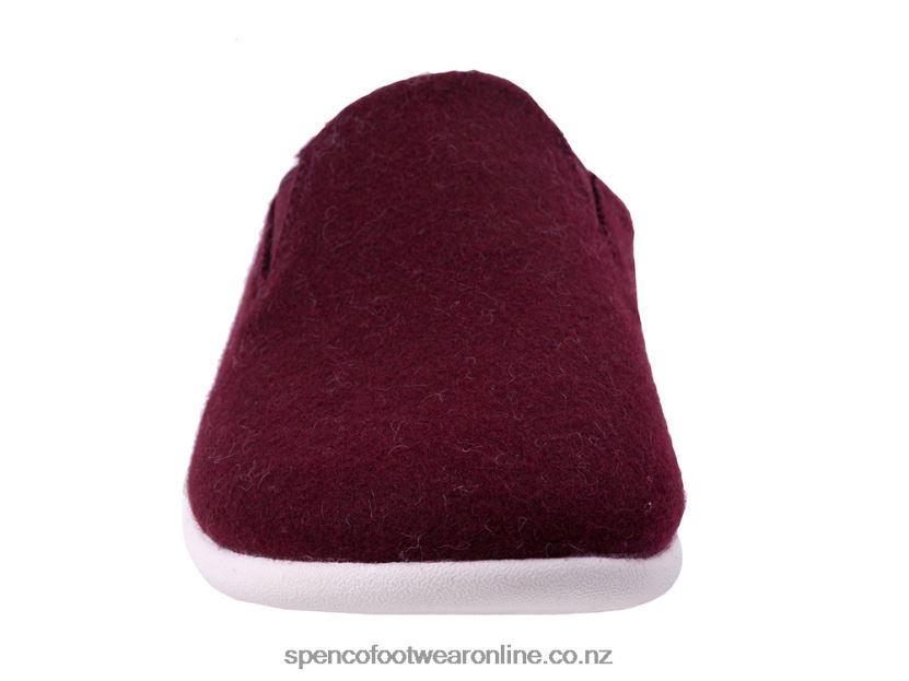 Women Spenco Footwear Dundee Slipper 426V8T688 Winter Red