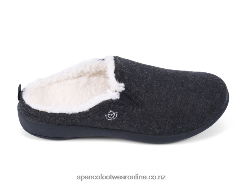 Women Spenco Footwear Dundee Slipper 426V8T772 Black