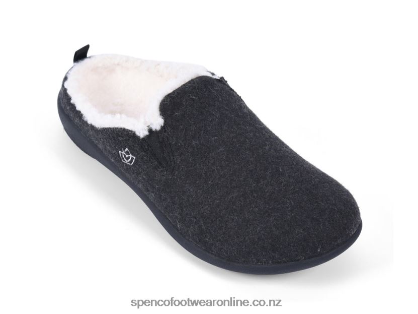 Women Spenco Footwear Dundee Slipper 426V8T772 Black