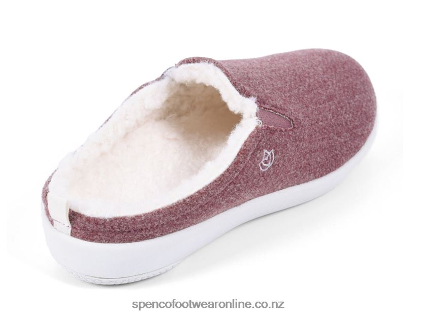 Women Spenco Footwear Dundee Slipper 426V8T774 Dark Rose
