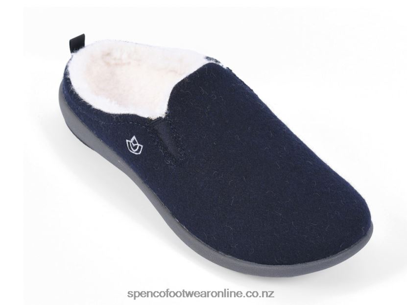Women Spenco Footwear Dundee Slipper 426V8T775 Navy
