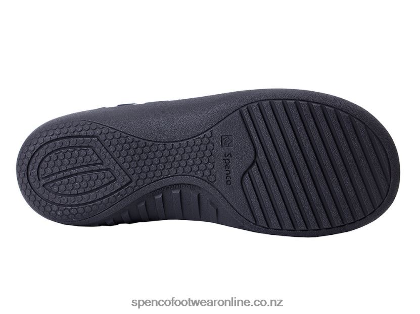 Women Spenco Footwear Dundee Stripe Slipper 426V8T759 Blue/White