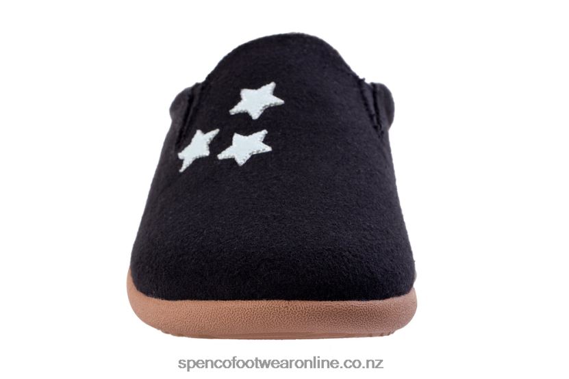 Women Spenco Footwear Evie Slipper Classic 426V8T748 Black