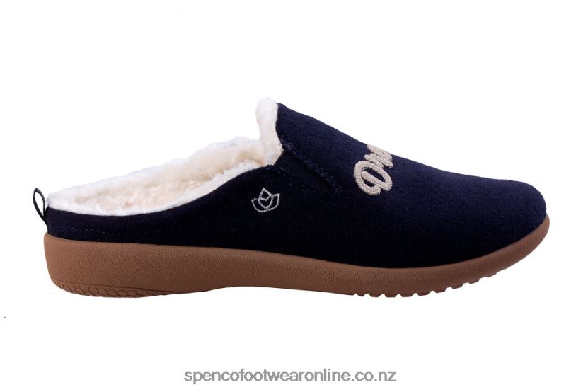 Women Spenco Footwear Evie Slipper Classic 426V8T749 Navy