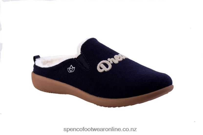Women Spenco Footwear Evie Slipper Classic 426V8T749 Navy