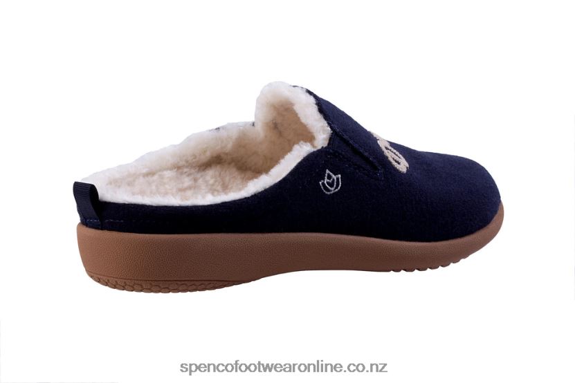 Women Spenco Footwear Evie Slipper Classic 426V8T749 Navy