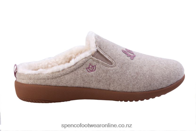 Women Spenco Footwear Evie Slipper Classic 426V8T750 Oatmeal