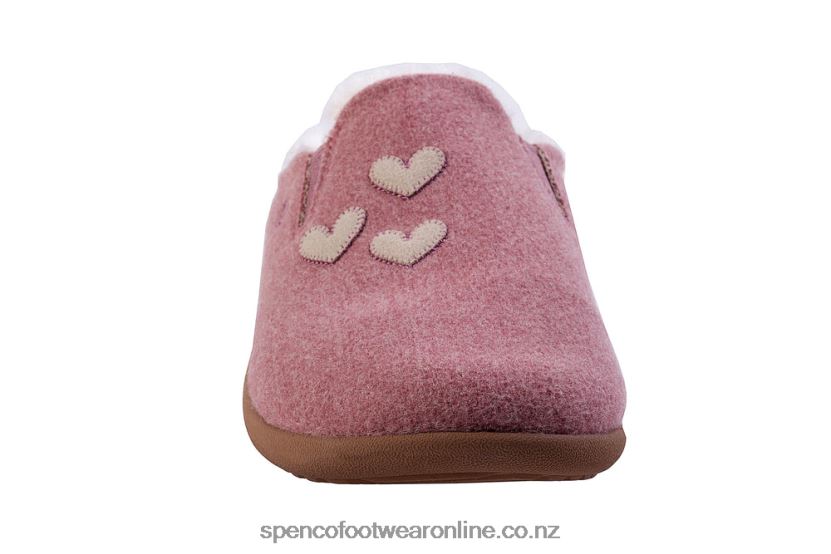 Women Spenco Footwear Evie Slipper Seasonal 426V8T746 Dark Rose