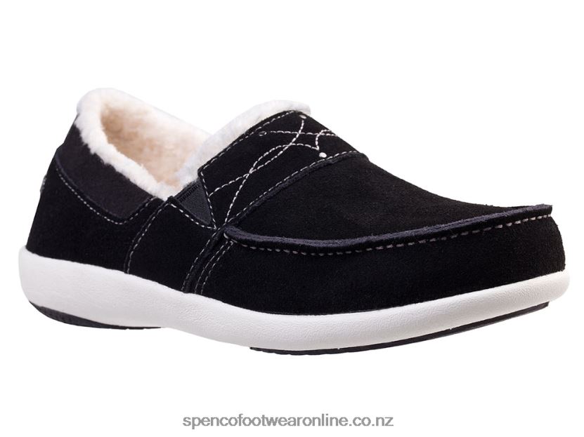 Women Spenco Footwear Fiesta Cozier Slipper 426V8T708 Black