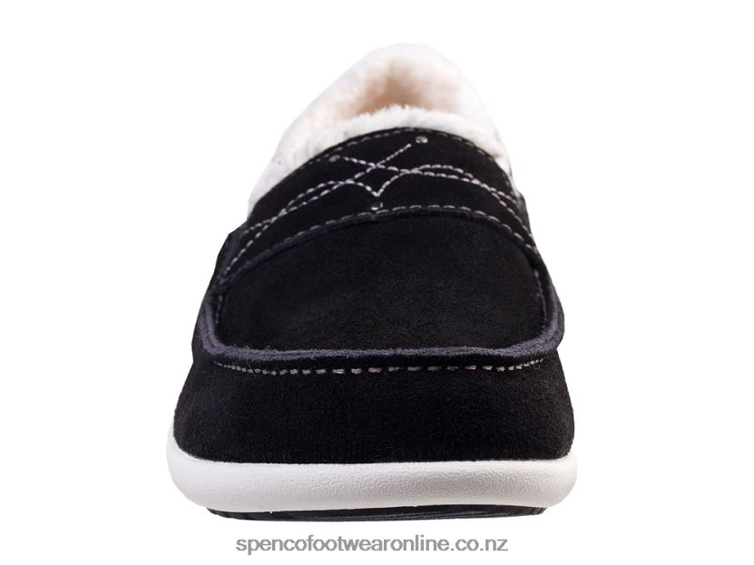 Women Spenco Footwear Fiesta Cozier Slipper 426V8T708 Black