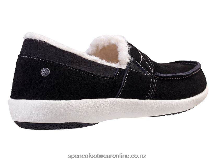 Women Spenco Footwear Fiesta Cozier Slipper 426V8T708 Black