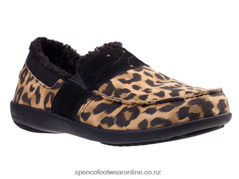 Women Spenco Footwear Fiesta Cozier Slipper 426V8T710 Leopard
