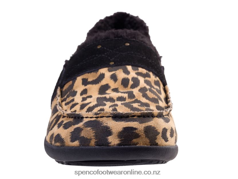 Women Spenco Footwear Fiesta Cozier Slipper 426V8T710 Leopard