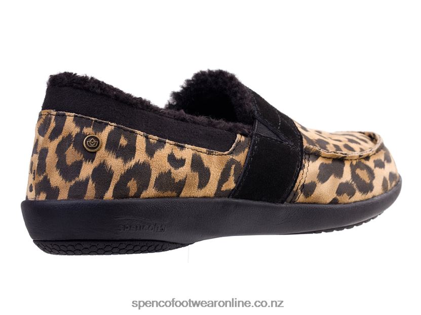 Women Spenco Footwear Fiesta Cozier Slipper 426V8T710 Leopard