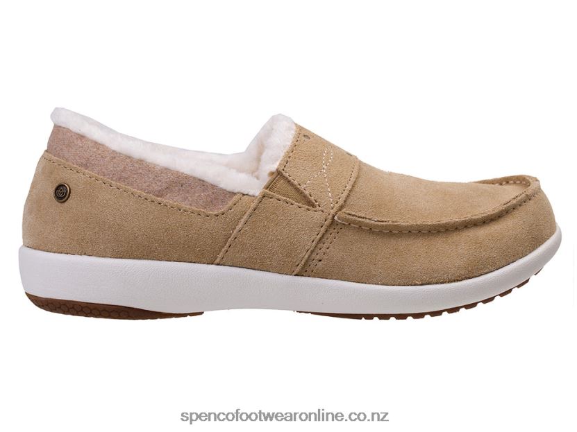 Women Spenco Footwear Fiesta Cozier Slipper 426V8T711 Tan