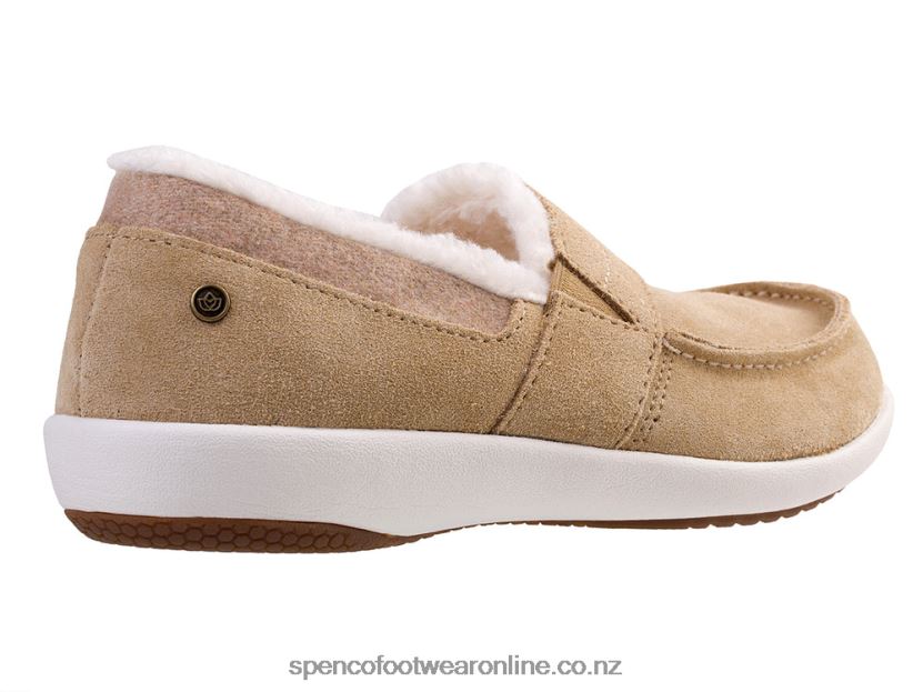 Women Spenco Footwear Fiesta Cozier Slipper 426V8T711 Tan