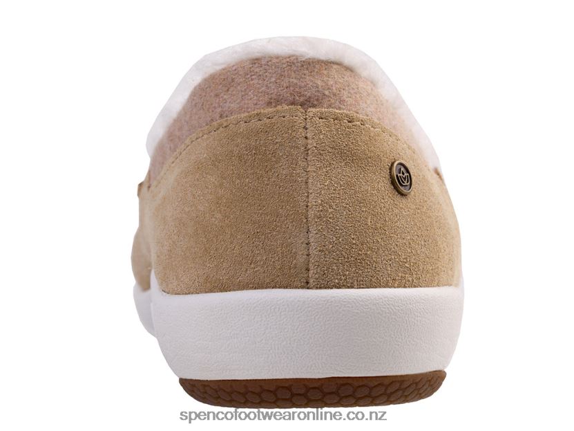 Women Spenco Footwear Fiesta Cozier Slipper 426V8T711 Tan