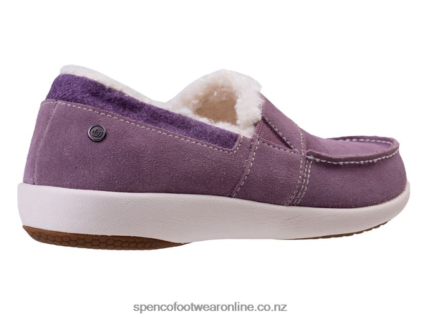 Women Spenco Footwear Fiesta Cozy Slip-On 426V8T701 Elderberry