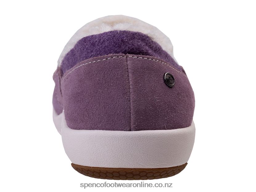 Women Spenco Footwear Fiesta Cozy Slip-On 426V8T701 Elderberry