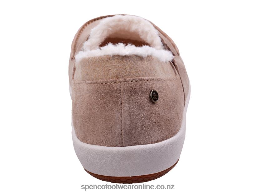 Women Spenco Footwear Fiesta Cozy Slip-On 426V8T764 Baked Apple